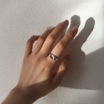 WIZWID:위즈위드 - [EN CE MOMENT:앙스모멍]Flow Round Ring WIZWID