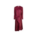 WIZWID:위즈위드 - [Tibi:티비]티비 여성 glossy 셔츠원피스 with removable 웨이스 WIZWID