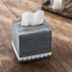 WIZWID:위즈위드 - [Houmming:하우밍]헤더레이스 그레이 미니티슈커버 WIZWID