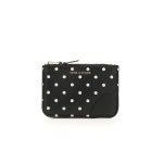 WIZWID:위즈위드 - [Comme des Garcons:꼼 데 가르송]19SS 꼼데가르송월렛 로고 폴카 도트 파우치백 블랙 S WIZWID