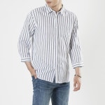 WIZWID:위즈위드 - [G.E.N.T:지이엔티]쟈가드 ST 7부 셔츠_GS9210C WIZWID