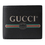 WIZWID:위즈위드 - [Gucci:구찌]19FW 구찌 로고 프린트 반지갑 블랙 496309 0GCAT WIZWID