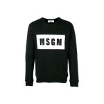 WIZWID:위즈위드 - [MSGM:엠에스지엠][MSGM] Men 남성 맨투맨 black 블랙 2640MM68195299 WIZWID