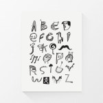 WIZWID:위즈위드 - [Wee Gallery:위 갤러리][위갤러리] Alphabet Print WIZWID