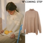 WIZWID:위즈위드 - [COMING-STEP:커밍스텝][15%쿠폰]커밍스텝 루즈 핏 풀오버 INJ1MPO070 WIZWID