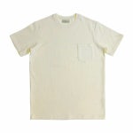 WIZWID:위즈위드 - [Sortie:솔티]3N605 Coverstitch Poket T-Shirts (Ivory) WIZWID