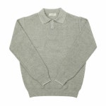 WIZWID:위즈위드 - [Sortie:솔티]Textured Blending Sweater (Gray) WIZWID