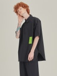 WIZWID:위즈위드 - [JWO:제이더블유오][서머시즌오프]Nylon Span Pants Deep Black WIZWID
