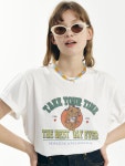 WIZWID:위즈위드 - [MOREJUDE:모어쥬드 ][10%쿠폰]MoreBear Vintage Printing T-shirt 화이트 WIZWID