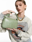 WIZWID:위즈위드 - [4our_b:사비][40%할인+10%쿠폰]rope chain bag _ Cashmere Blue WIZWID