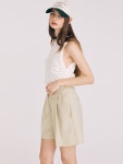 WIZWID:위즈위드 - [frei-heit:프라이하잇]Herringbone Slit Long Dress (Khaki) WIZWID