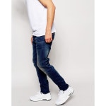 WIZWID:위즈위드 WIZWID:Jeans 3301 Slim Fit Firro Medium Aged Vintage Wash