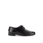 WIZWID:위즈위드 WIZWID:Jagger Woven Calfskin Oxfords