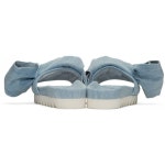 WIZWID:위즈위드 WIZWID:Blue Denim Bow Slide Sandals