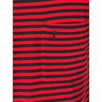 WIZWID:위즈위드 WIZWID:Striped Logo Embroidered T-Shirt