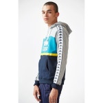 WIZWID:위즈위드 WIZWID:[5%할인쿠폰]카파 Andrews Colorblock Blue Pullover Hoodie