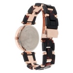 WIZWID:위즈위드 WIZWID:Womens Metal  Acrylic Link Bracelet Watch 35mm, 