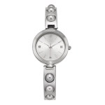 WIZWID:위즈위드 WIZWID:Womens Silver-Tone Bracelet Watch 29mm, Created F
