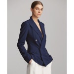 위즈위드 WIZWID:Bacall Wool Crepe Jacket