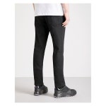 위즈위드 WIZWID:Larkee-Beex Regular-Fit Tapered Jeans (Grey Black)