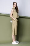 WIZWID:위즈위드 - [Few moda:퓨모다] Bryant Park Pants In Beige Crst0006-Pants WIZWID
