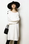 WIZWID:위즈위드 - [Few moda:퓨모다] Marik Cr챔Me Dress Crtdr0108 WIZWID