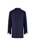 WIZWID:위즈위드 - [Simonett:시모네] Navy Reversible Crepe Blazer WIZWID
