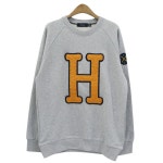 [의류] [혼즈]Honze-Big H MTM (Gray) [혼즈]Honze-Big H MTM (Gray)