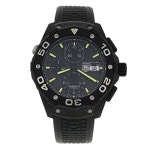 TAG Heuer Tag Heuer Aquaracer Chronograph Automatic Black Dial Titanium Mens Watch CAJ2180.FT6023