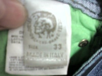 남성의류 - 디젤 청바지 진품 인지좀 확인해 주세요. : 필웨이 (FEELWAY)