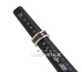 불가리 핑크골드 블랙 세라믹 비제로반지 BVLGARI 필웨이