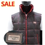 《대구엘투》뉴플레이트 체크패딩조끼*G9Q68T G9044 Dolce&Gabbana