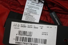 《대구엘투》뉴플레이트 체크패딩조끼*G9Q68T G9044 Dolce&Gabbana