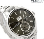  카레라 그랜드 데이트 GMT 크로노 미터 WAR5012.BA0723. Tag Heuer