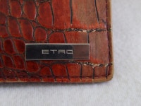 에트로 와니 문양 장지갑 ETRO