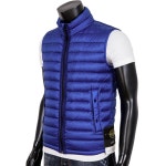 창원◆스톤와펜 패딩베스트 블루 6115G0124 Stone Island