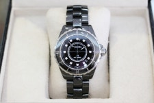 ㅁ신품급ㅁ 샤넬 J12 H1626 블랙세라믹 인덱스 다이아 38mm CHANEL