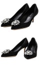 [빅사이즈특가]여성 스웨이드 펌프스/CD0070 A1275 80999 Dolce&Gabbana