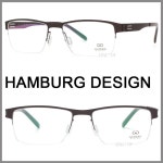 H9617 02 일본생산 나사없는 초경량 함부르크 디자인 안경 안경테 | Other Brand |