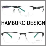 H9617 01 일본생산 나사없는 초경량 함부르크 디자인 안경 안경테 | Other Brand |