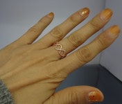 핑크골드 웨이브반지/h6445 | Other Brand | 필웨이