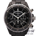 샤넬 J12 41MM 크로노그래프 남성용시계 H0940 / A0409 CHANEL