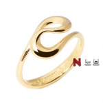 티파니앤코 엘사페레티 18K옐로우골드 커빙링 8호/압구정점/A0604 TIFFANY & Co 필웨이