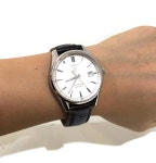 상태깨끗! 까레라 정품칼리브5 오토메틱 D버클 가죽줄 워치 WAR211B Tag Heuer 필웨이