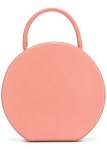 16FW 만수르 가브리엘 가죽 써클 박스 토트백 핑크 Mansur Gavriel