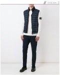 한점세일[럭스앤홀릭]*16FW*G0724 가먼트다이드 패딩조끼 Stone Island