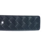 271932 인트레치아토 블랙 퍼시픽 벨트 Bottega Veneta