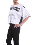 16S/S 모스키노 J0206_0534.1001 로고 쇼트 티셔츠 Moschino