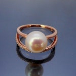 8-8.5mm천연진주세트/핑크골드/예물/H1197 | Other Brand | 필웨이