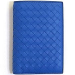 [QR인증] 보테가베네타 남성 반지갑 402651 BLUE + BLACK Bottega Veneta
